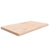 vidaXL Comptoir de salle de bain 100x60x4 cm Bois massif non trait&eacute;