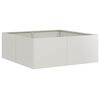vidaXL Jardini&egrave;re 80x80x30 cm acier inoxydable