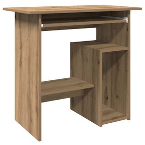 vidaXL Bureau ch&ecirc;ne artisanal 80x45x74 cm bois d'ing&eacute;nierie