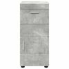 vidaXL Ensemble d'armoire de salle de bain TULUM Gris b&eacute;ton