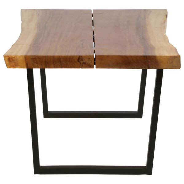 vidaXL Table basse Bois d'arbre &agrave; pluie massif 102x56x41 cm