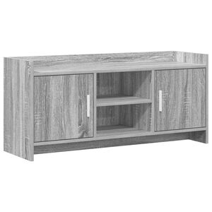 vidaXL Meuble TV 102 x 33 x 47 cm Sonoma gris Bois d'ing&eacute;nierie