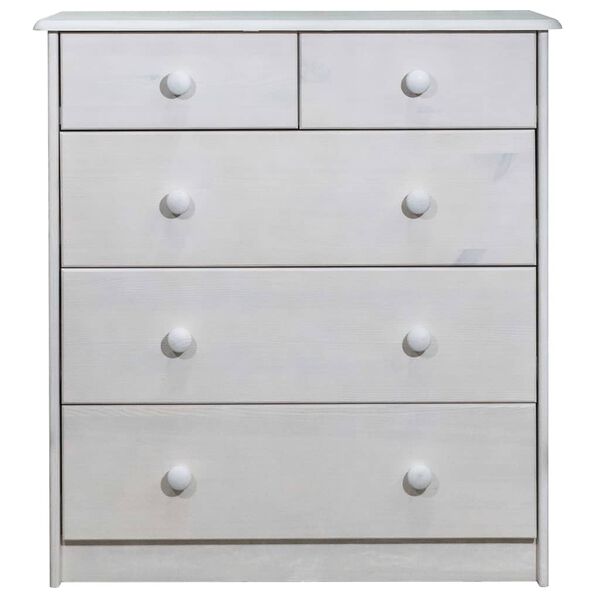 vidaXL Commode 75x35x80,5 cm Bois de pin solide