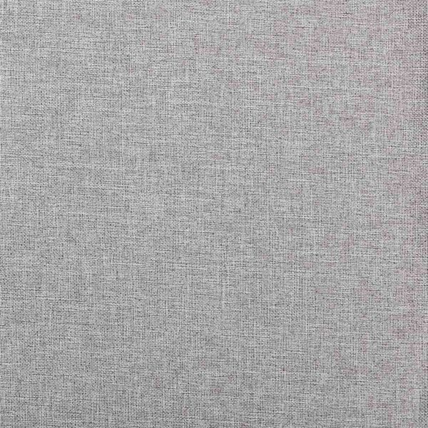 vidaXL Rideau occultant d'aspect de lin avec crochets Gris 290x245 cm