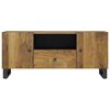 vidaXL Meuble TV 105x33,5x46 cm bois de manguier et d'ingénierie