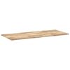 vidaXL Dessus de table rectangulaire 120x60x2 cm bois massif d'acacia