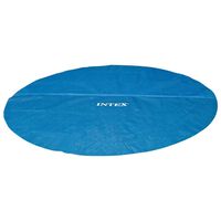 Intex Couverture solaire de piscine bleu 538 cm polyéthylène