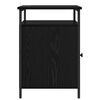 vidaXL Cabinet de chevet Chêne noir 40 x 42 x 60cm Bois d'ingénierie