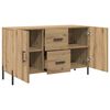 vidaXL Buffet ch&ecirc;ne artisanal 100x36x60 cm bois d'ing&eacute;nierie