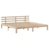 vidaXL Lit biblioth&egrave;que sans matelas 180x200 cm bois massif de pin
