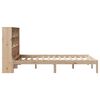 vidaXL Lit biblioth&egrave;que sans matelas 120x200 cm bois de pin massif