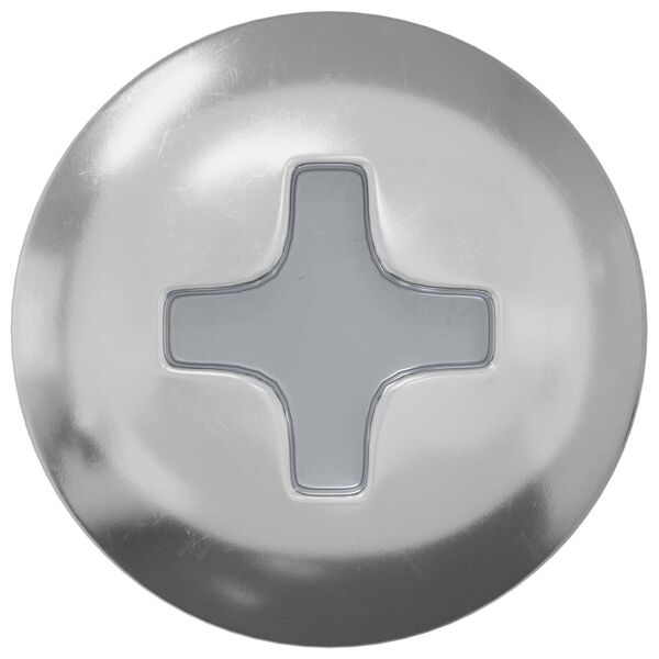 vidaXL Clou auto-perceur 9231 pcs Zinc&eacute; Acier