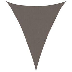 vidaXL Voile d'ombrage 160 g/m&sup2; Anthracite 3x4x4 m PEHD