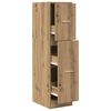 vidaXL Armoire d'apothicaire chêne artisanal bois d'ingénierie