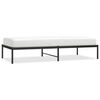 vidaXL Cadre de lit m&eacute;tal sans matelas noir 90x190 cm