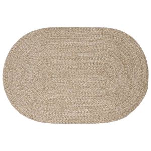 vidaXL Tapis de surface Blanc 100 x 152 cm Jute