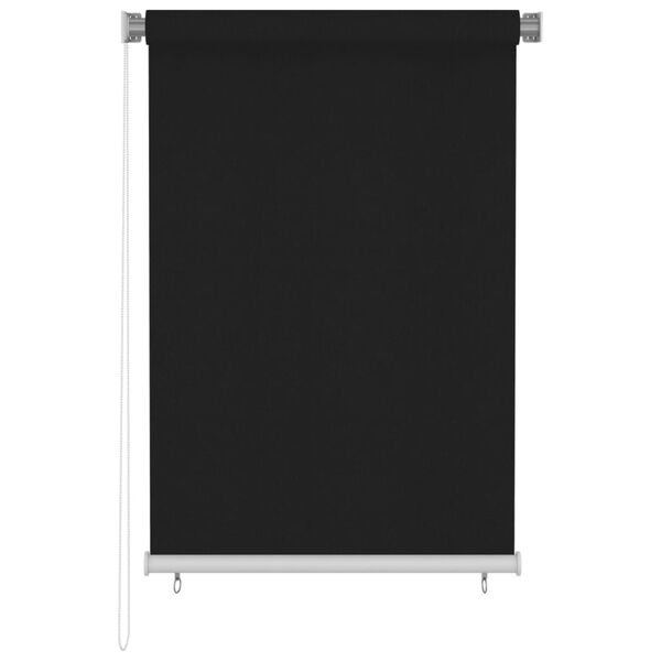 vidaXL Store roulant d'extérieur 100x140 cm Noir