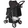 TRIXIE Poussette pliante pour chiens et chats Noir 28958