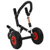 vidaXL Chariot de SUP pour planche de surf pliable 45 kg aluminium