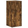 vidaXL &Eacute;tag&egrave;re lat&eacute;rale Ch&ecirc;ne fum&eacute; 33 x 32 x 70,5 cm Bois d'ing&eacute;nierie