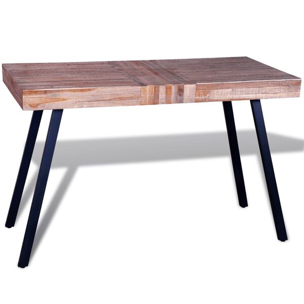 vidaXL Table Teck recyclé