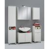 FMD Meuble de salle de bain sous &eacute;vier 70x32,9x49,5 cm blanc