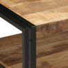 vidaXL Table basse 90x50x38 cm bois de manguier massif brut