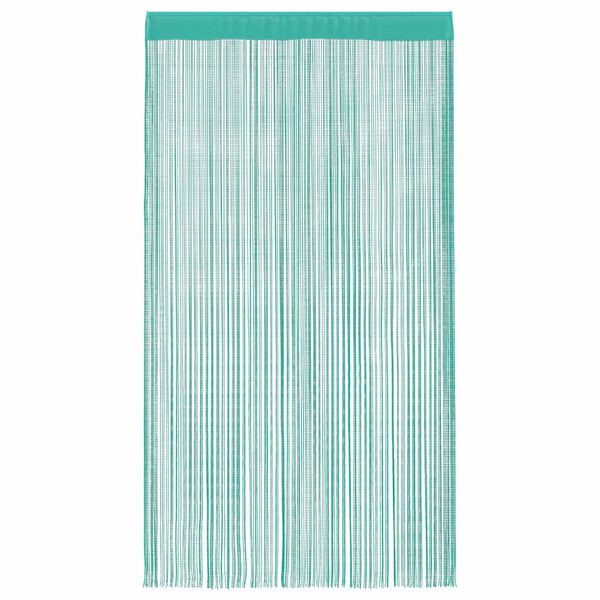 vidaXL Rideaux à fils 2 pcs turquoise 100x250 cm