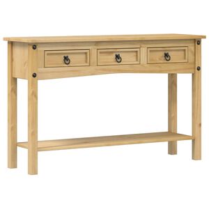 vidaXL Table console &laquo; Corona &raquo; 114 x 34,5 x 73 cm Bois de pin massif