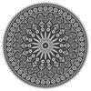 Esschert Design Tapis d'extérieur Diamètre 170 cm