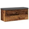 vidaXL Banc de rangement vieux bois 102x42x45 cm bois d'ing&eacute;nierie