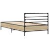vidaXL Cadre de lit sans matelas chêne sonoma 75x190 cm