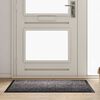 vidaXL Tapis de porte Gris clair 60 x 40 x 1.2 cm Tissu en teddy