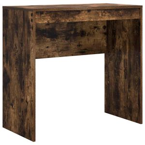 vidaXL Bureau Ch&ecirc;ne fum&eacute; 80 x 40 x 76 cm