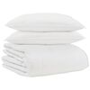 vidaXL Duvet d'hiver avec oreiller 3 pi&egrave;ces Blanc Plume de canard