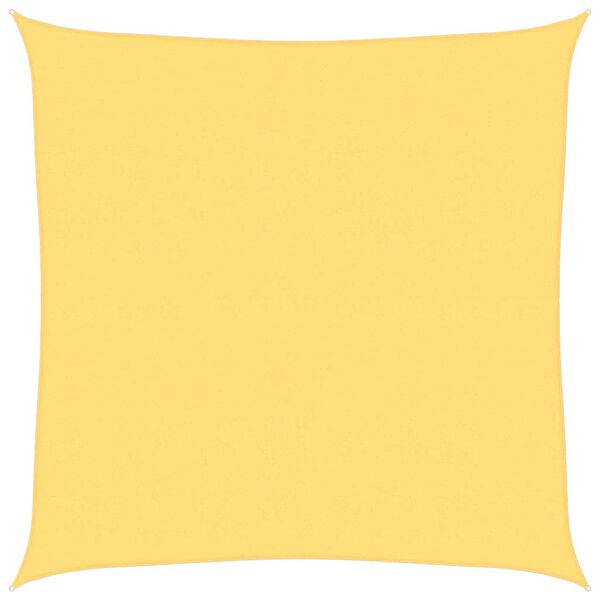 vidaXL Voile d'ombrage 160 g/m&sup2; Beige 5x5 m PEHD