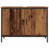 vidaXL Armoire lavabo de salle de bain vieux bois 60x33x60 cm