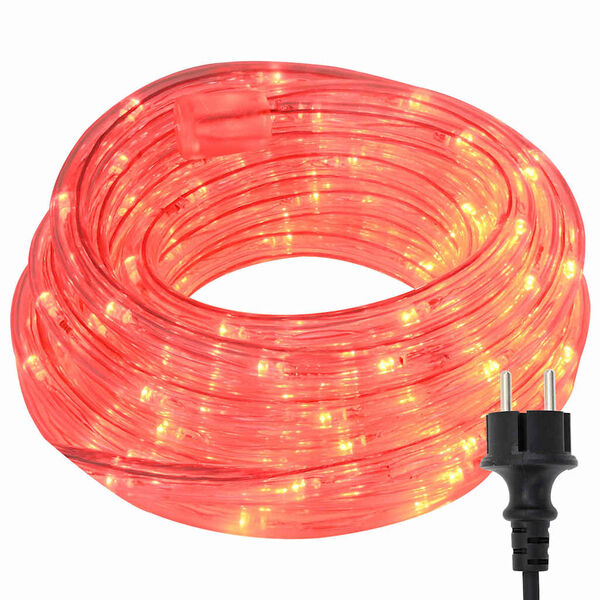 vidaXL Lumi&egrave;re en corde avec 480 LED Rouge 20 m PVC