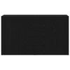 vidaXL Buffet Ch&ecirc;ne noir 120 x 36 x 69 cm Bois d'ing&eacute;nierie