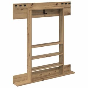 vidaXL Support de queue de billard Bois d'ing&eacute;nierie 93 x 12 x 103 cm