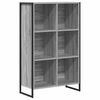 vidaXL Biblioth&egrave;que 99,5 x 30 x 108,5 cm Bois d'ing&eacute;nierie Gris Sonoma