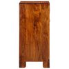 vidaXL Guéridon téléphone Marron 40 x 35 x 75 cm Bois d'acacia massif