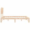 vidaXL Cadre de lit sans matelas 120x200 cm bois de pin massif