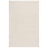 vidaXL Tapis shaggy blanc cr&egrave;me 240x340 cm polyester