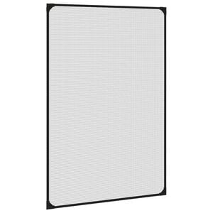 vidaXL Moustiquaire magn&eacute;tique pour fen&ecirc;tres anthracite 80x120 cm