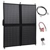vidaXL Chargeur de panneau solaire pliable 80 W 12 V