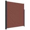 vidaXL Auvent lat&eacute;ral r&eacute;tractable marron 220x300 cm