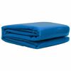 vidaXL Couverture de piscine solaire de haute qualit&eacute; Carr&eacute; PE Bleu