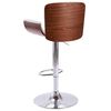 vidaXL Tabouret de bar Blanc Similicuir