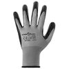 vidaXL Gants de Travail 12 pcs Gris et Noir 10 / xl Polyester
